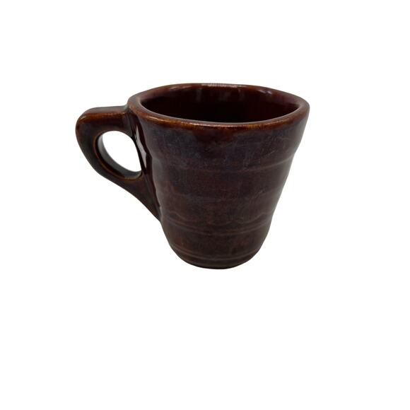Vintage Hull Pottery Brown Mug Great Condition Made in USA - Picture 3 of 6